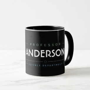 Personalised Professor Science Depart Coffee Mug