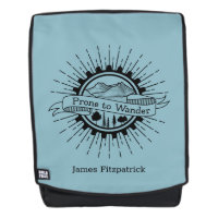 Personalised Prone to Wander Traveller
