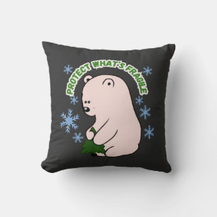 Personalised Protect What's Fragile Cushion
