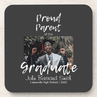 Personalised Proud Parent of Graduate Student Coaster
