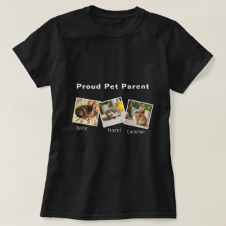 Personalised Proud Pet Parent T-Shirt