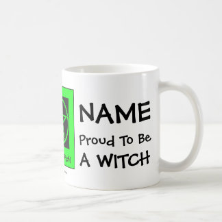 Personalised Proud to be a Witch -Cheeky Witch Cup