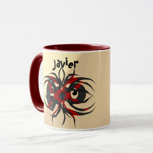 Personalised Psychedelic Arachnid of Despair  Mug