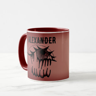 Personalised Psychedelic Bloodshot Vision Mug