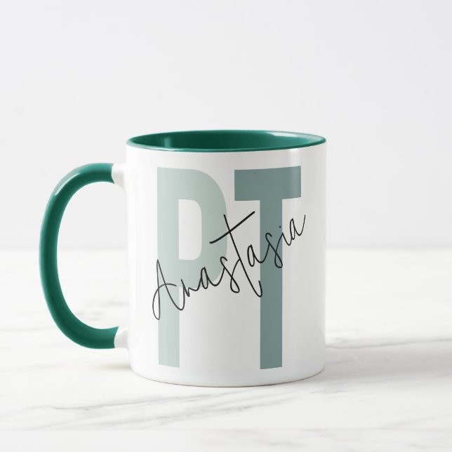 Personalised PT Physical Therapist Mug (Left)