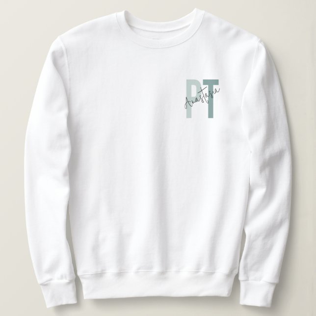 Personalised PT Physical Therapy Sweatshirt (Design Front)