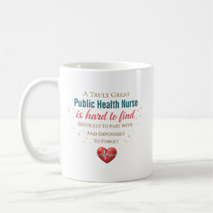 Personalised Public Health Nurse Appreciation Coffee Mug