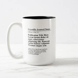 Personalised Publication Two-Tone 15oz Mug