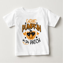Personalised Pumpkin  Baby T-Shirt