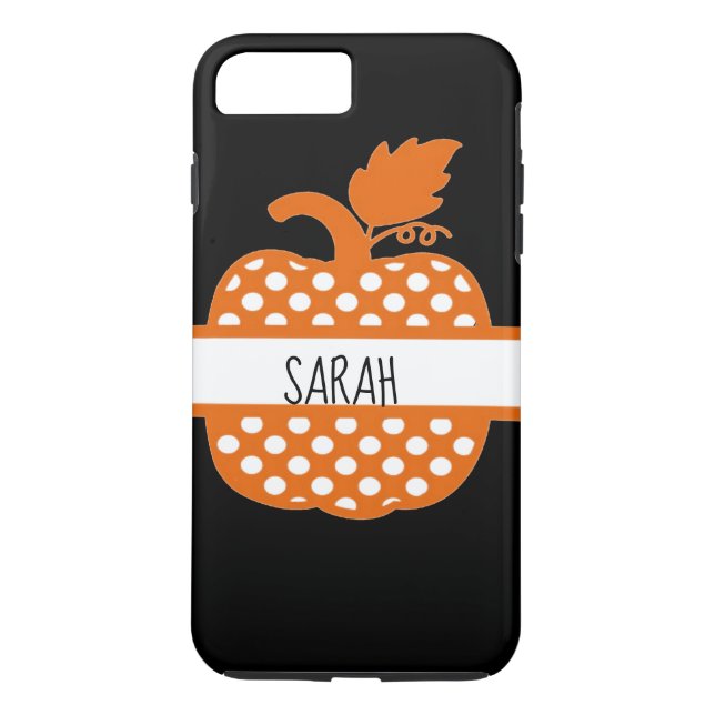 Personalised Pumpkin Harvest Design Case-Mate iPhone Case (Back)