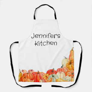 Personalised Pumpkin Patch Apron
