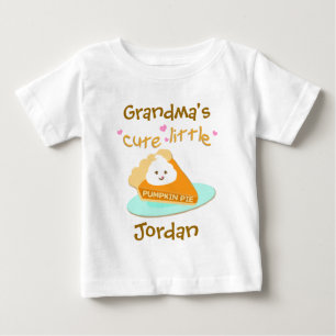 Personalised Pumpkin Pie Baby Bodysuit / T-Shirt