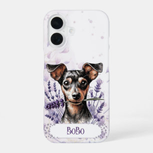 Personalised Pup Phone Case – Min Pin