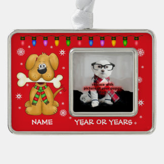 Personalised Puppy Dog Pet Photo Ornament