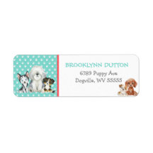 Personalised Puppy Dog