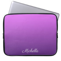 Personalised purple ombre