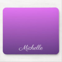 Personalised purple ombre