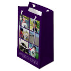 Personalised Purple Photo Mosaic Picture Collage