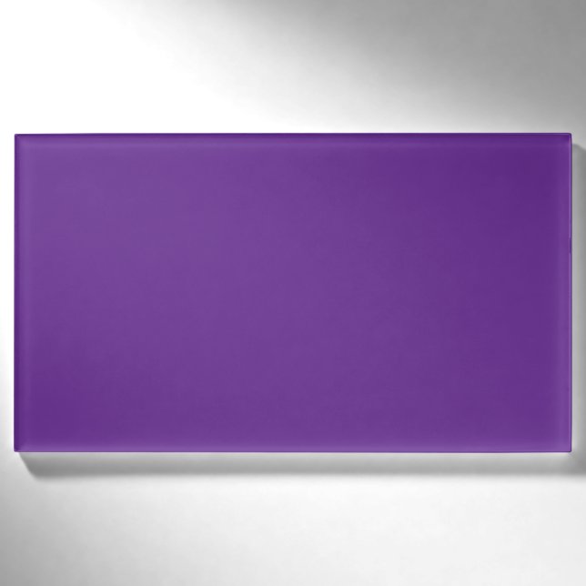 Personalised Purple Teacher Name Tag (Front)