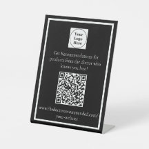 Personalised QR Code Desk Stand
