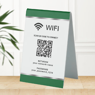Personalised QR Code Wifi Network and Password