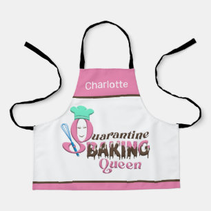 Personalised Quarantine Baking Queen Kids Apron