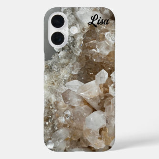 Personalised Quartz Crystal Sturdy iPhone Case