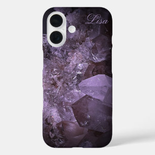 Personalised Quartz Crystal Sturdy iPhone Case