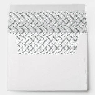 Personalised Quatrefoil Envelope