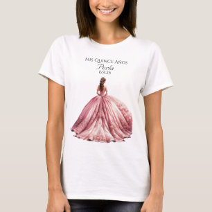 Personalised Quinceañera T-Shirt