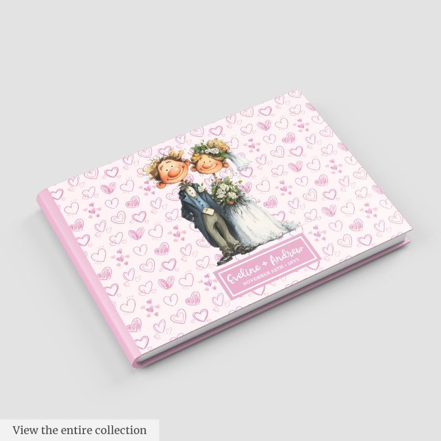 Personalised Quirky Wedding Guestbook Gift (Personalized Quirky Wedding Guestbook Gift)
