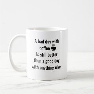 Personalised Quote Coffee Lover with Custom Text Mug