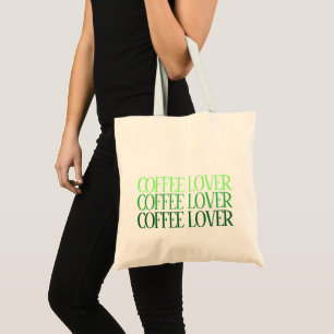 Personalised Quotes Cute Simple Coffee Lover  Tote Bag