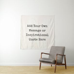 Personalised Quotes DIY Inspirational Motivational Tapestry