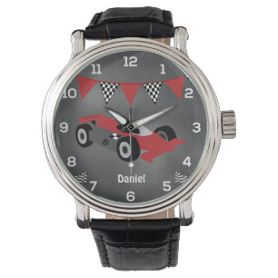 Personalised Race Car Watch
