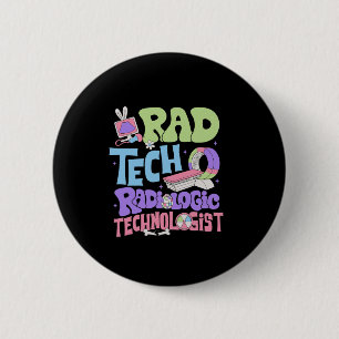Personalised Radiology Easter Day 6 Cm Round Badge