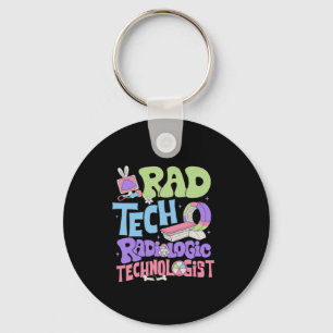 Personalised Radiology Easter Day Key Ring