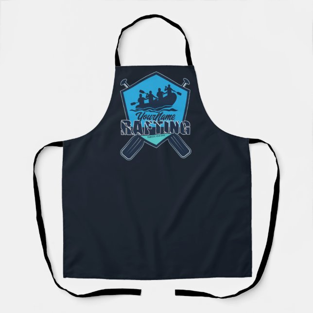 Personalised Rafting Whitewater River Adventure  Apron (Front)