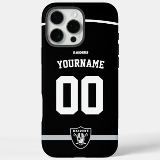 Personalised Raiders Jersey American Football iPhone 16 Pro Max Case