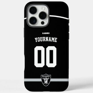 Personalised Raiders Jersey American Football iPhone 16 Pro Max Case