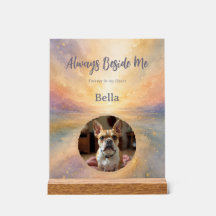 Personalised Rainbow Bridge Acrylic Memorial