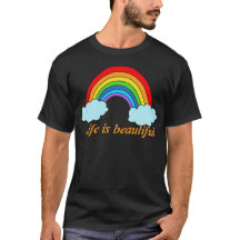 Personalised Rainbow Hoodie | Custom Name & Quote