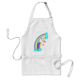 Personalised Rainbow Pegasus Apron