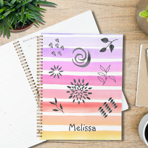 Personalised Rainbow Planner