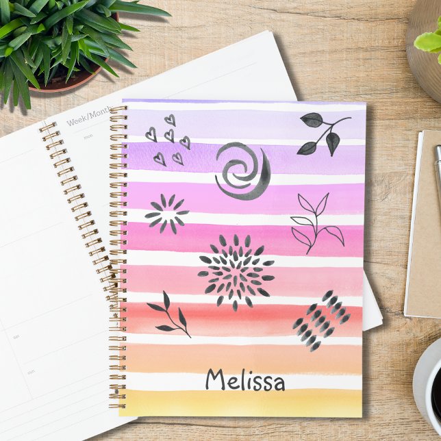 Personalised Rainbow Planner (Creator Uploaded)