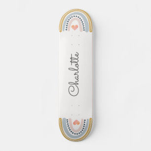 Personalised Rainbow Skateboard