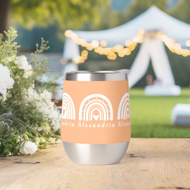 Personalised Rainbows Peach (Wedding)