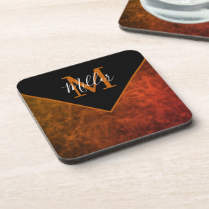 Personalised rawhide personalised coaster