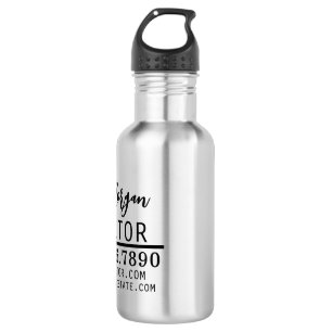 Personalised Real Estate Agent Gift 532 Ml Water Bottle
