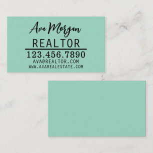 Personalised Real Estate Agent Gift Business Card